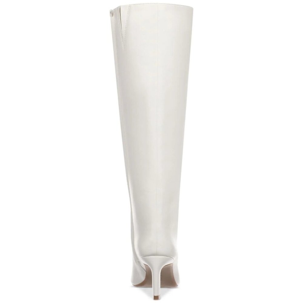 NWOB On 34th Rachelle Stovepipe Knee High Boots Bone Size 8 - Picture 2 of 6